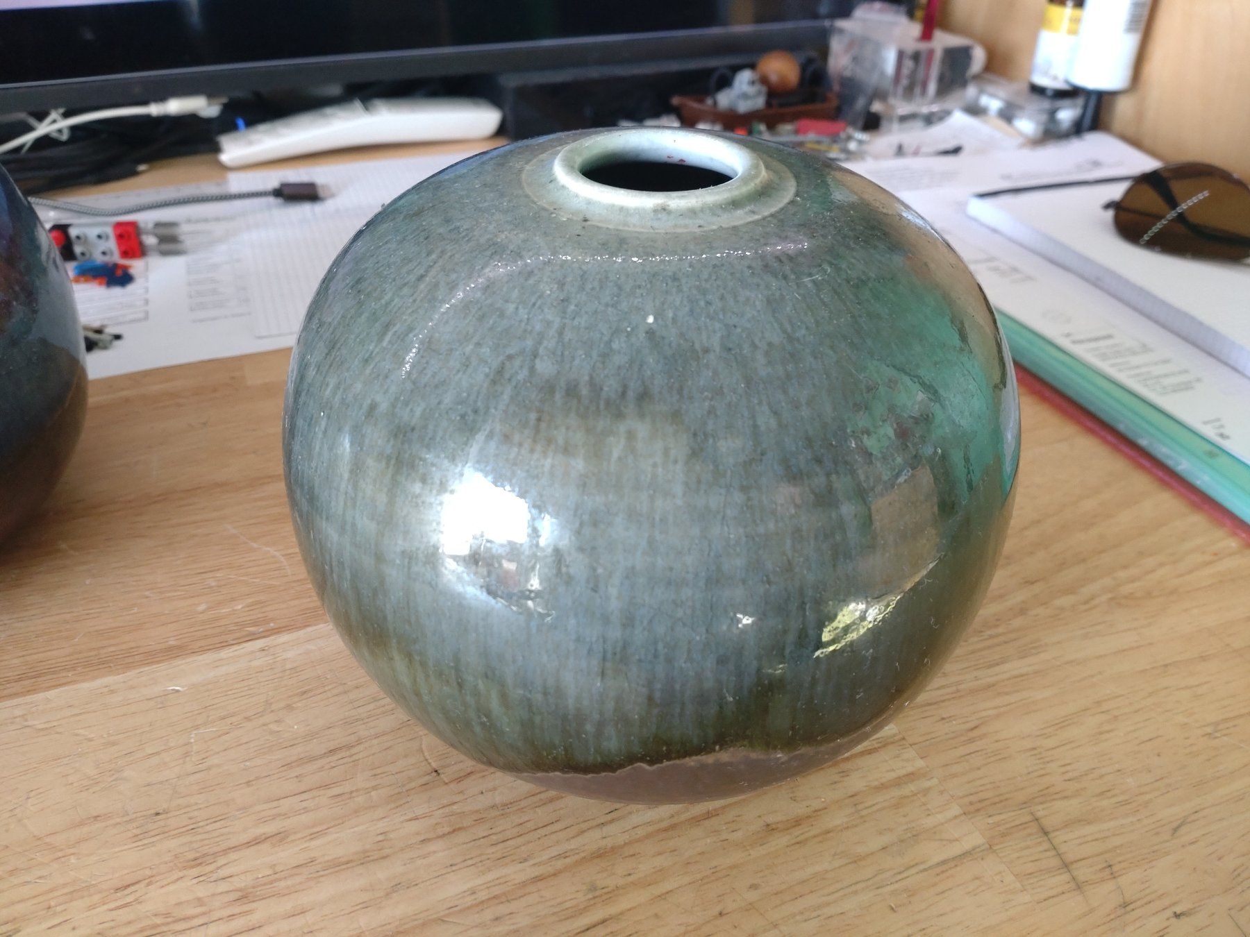 Vasi & Recipienti: Vase en céramique - année 1980 – Usato da Bernex venduto da lezard53 1