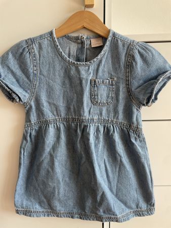 Gr. 104 Jeanbluse
