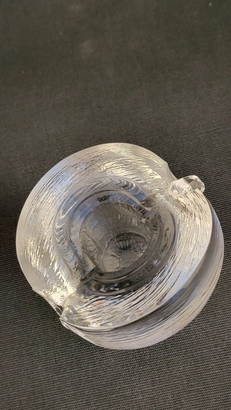 Kerzenständer: Massiver Glas-Kerzenständer – Gebraucht aus Basel von spinne02 6