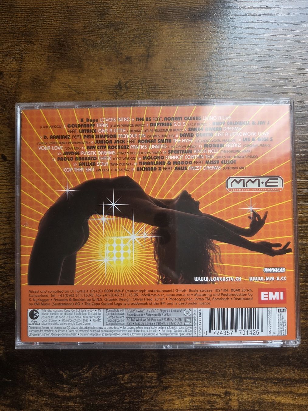 CD: Lovers TV Vol. 4 Official Soundtrack CD – Usato da Winterthur venduto da Maricels_Boutique 1