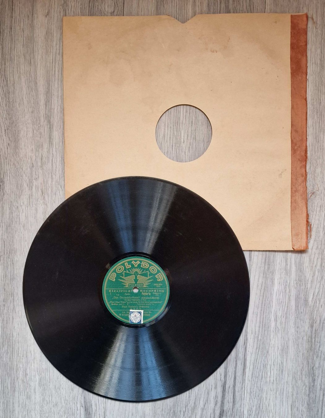 Dischi in vinile: 5 Schellackplatten  -  Bach, Schubert, Lehar etc. – Usato da Röthenbach i. E. venduto da Heureka5 3