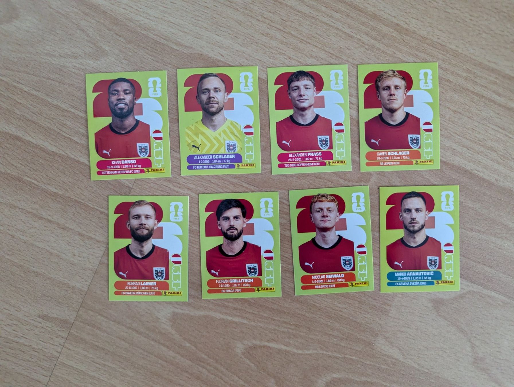 Panini Carte collezionabili: Panini WM 2026 verschiedene Bilder AUT – Nuovo (secondo la descrizione) da Horgen venduto da snickers58