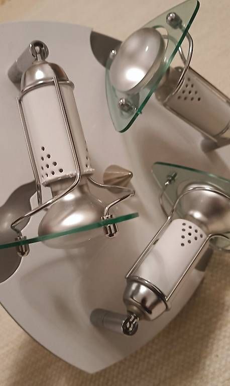 Lampadari & plafoniere: Deckenlampe Deckenleuchte Dreiflammige mit Spots – Nuovo e nell'imballaggio originale da Bern venduto da sv-trade 4