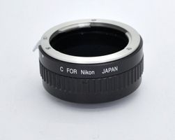 Adapter C Mount für Nikon F Objektive made in Japan