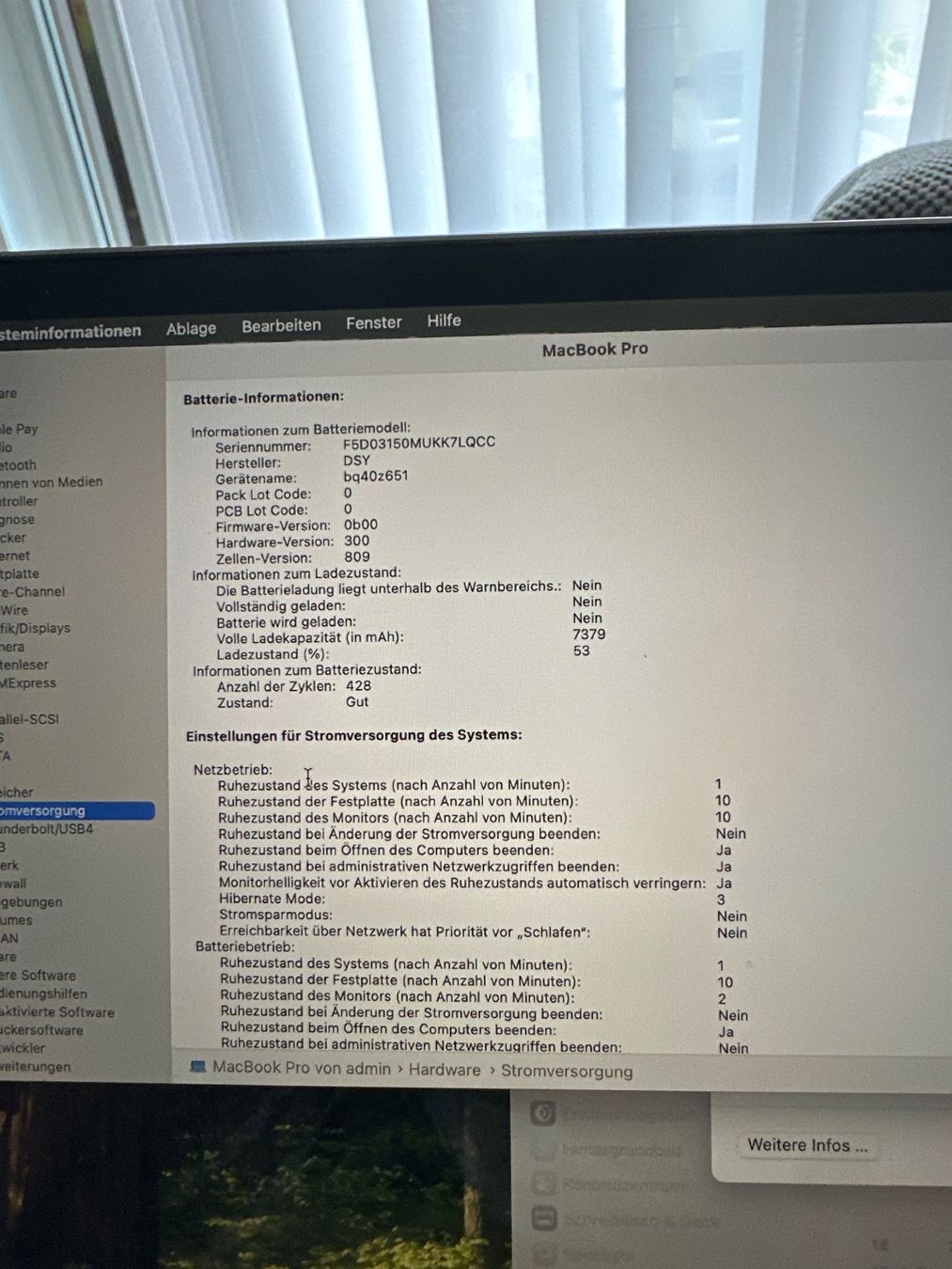 Apple Portables: Apple MacBook Pro 16 Zoll Intel Core i7 64GB RAM – D'occasion à Uster par GabrielP05 3