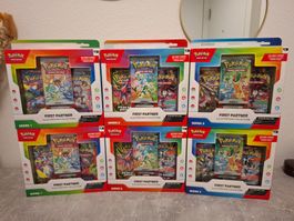 2x First Partner Series 1 EN, 2x Series 2 EN, 2x Series 3 EN