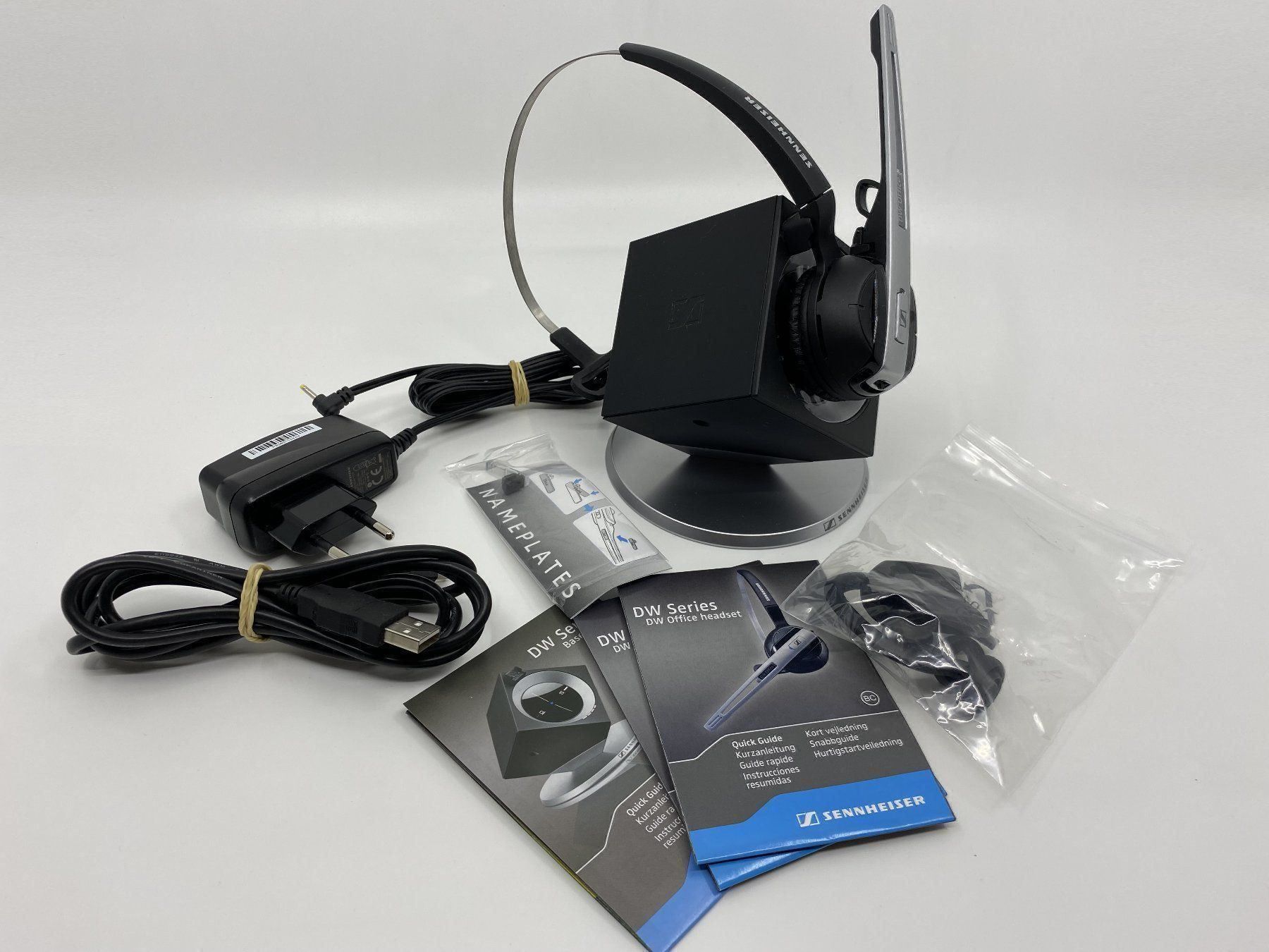 Sennheiser Cuffie: Sennheiser Office DW10 USB ML Headset – Usato da Langwiesen venduto da Restposten-24 1