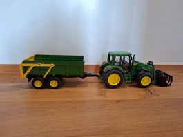 John Deere 6920 Frontlader mit Anhänger gebraucht
