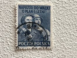 Polen Briefmarke