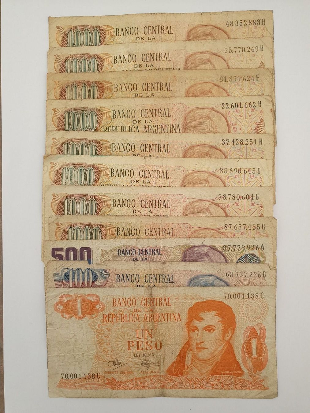 Banconote: Banknoten aus Argentinien – Usato da Pravidondaz venduto da LVtik
