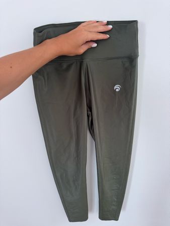 Sport Leggings von Second Aparel, Grösse S, Khaki