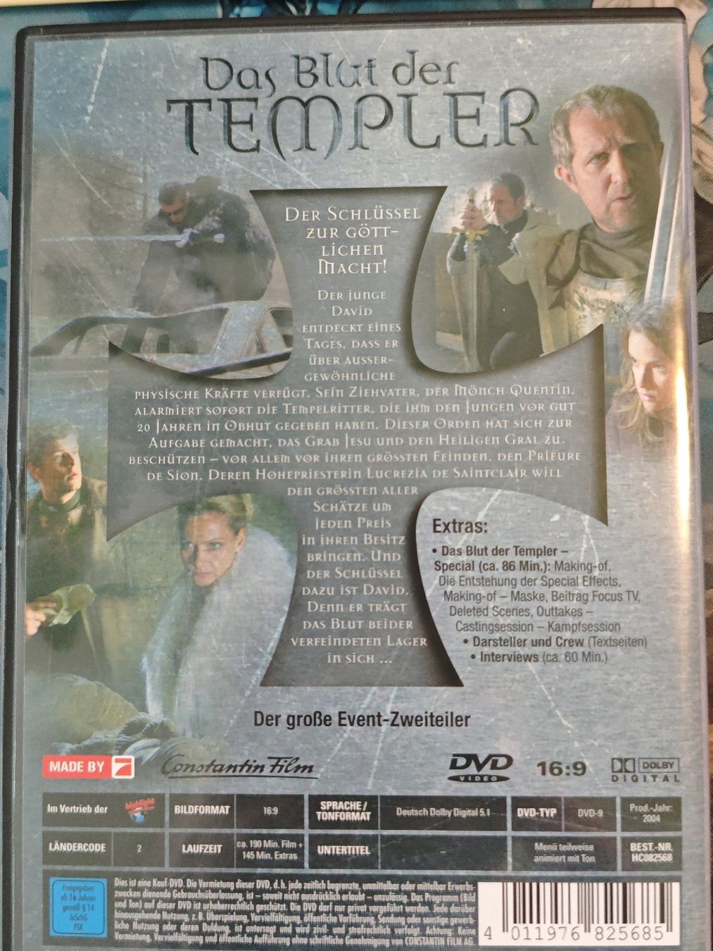 Tutti i DVDs: Das Blut der Templer  – Usato da Laufenburg venduto da grossrto 1