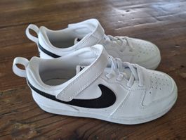 Kinder Turnschuhe Nike weiss Klettverschluss Grösse 33