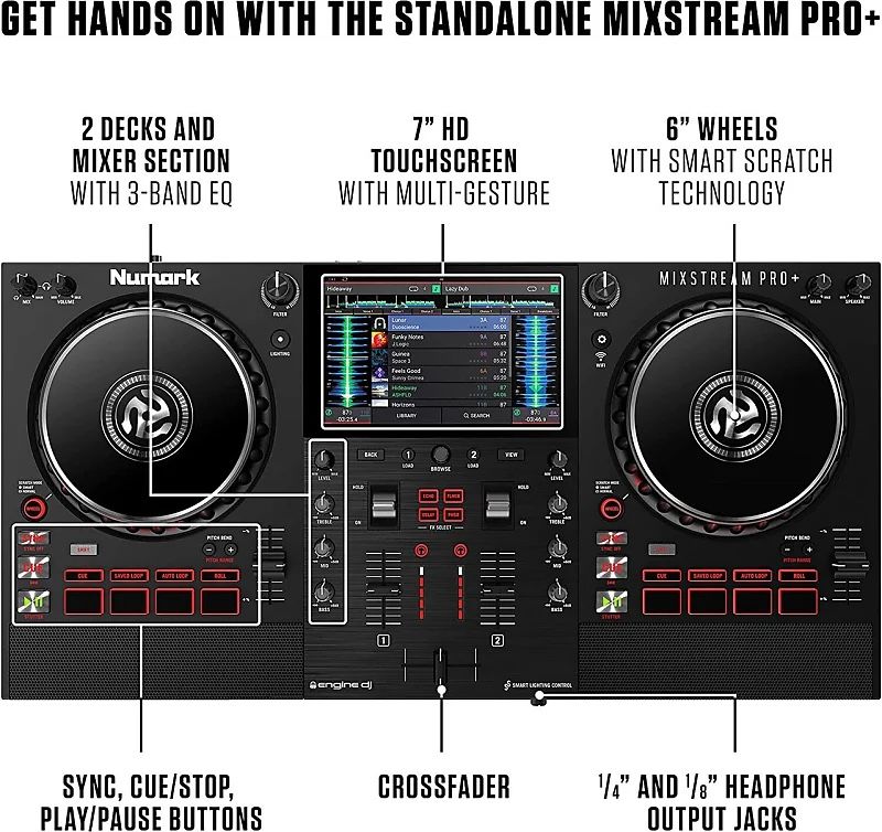 Numark Platines de mixage: Numark Mixstream PRO+ – Neuf (Voir description) à Gland par ze_furreta