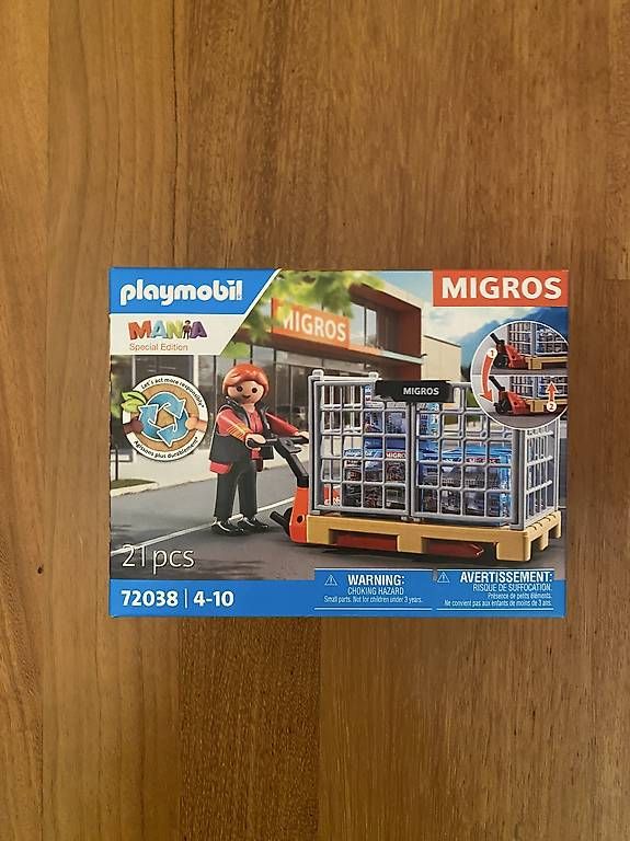 Playmobil Giocattoli: Playmobil Migros 72038 – Nuovo e nell'imballaggio originale da Lausanne venduto da mama124