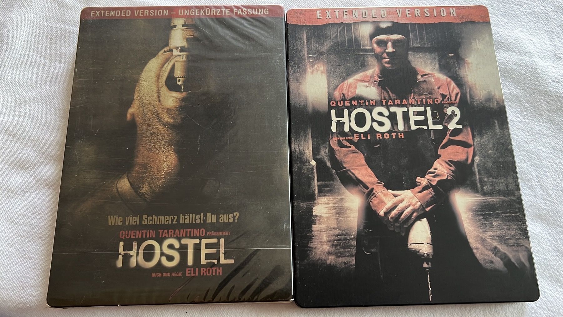 Tutti i DVDs: Hostel 1&2 Extended Version Steelbook – Nuovo (secondo la descrizione) da Rebstein venduto da gimmma