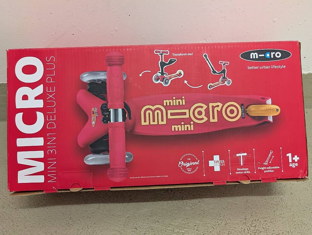 Kickboard: Micro Mini 3in1 Deluxe Plus – D'occasion à Steinhausen par Achilleus1 1