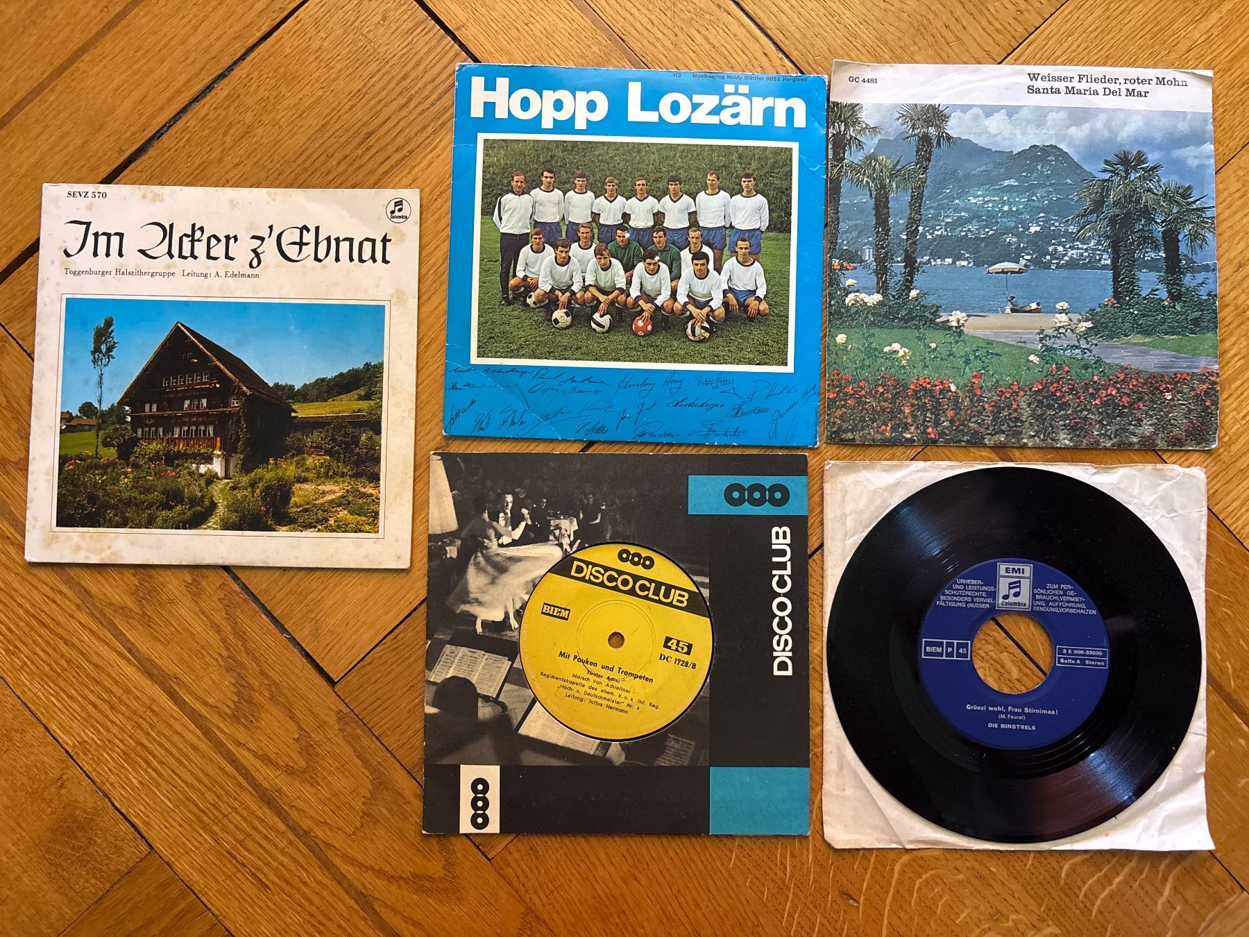 Dischi in vinile: 5 Schallplatten diverse Musik – Usato da Genève venduto da Buens4