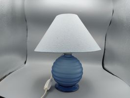 Art Deco Tischlampe aus Glas