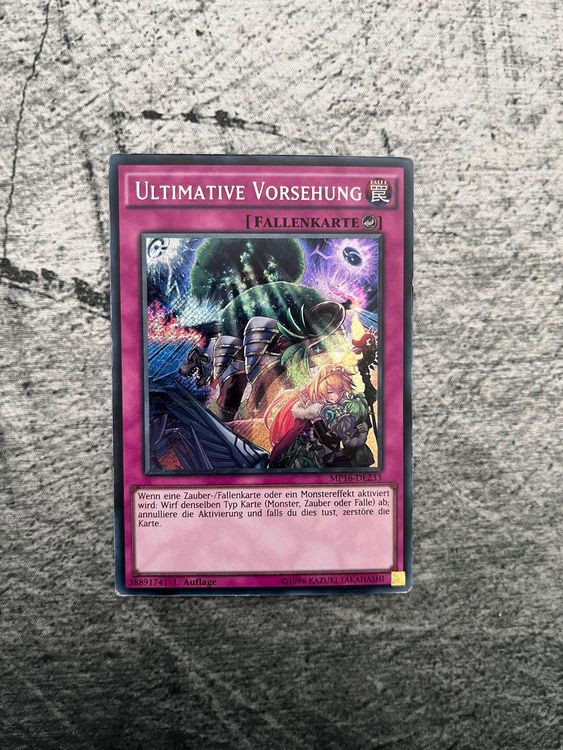 Ultimative Vorsehung (MP16-DE233), Secret Rare 1