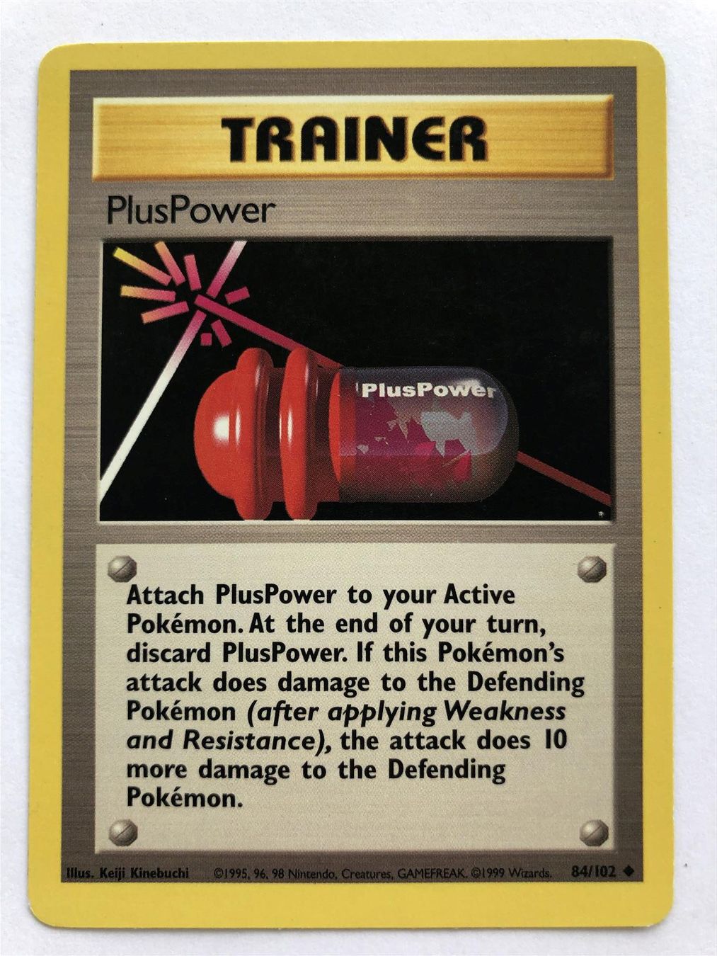 Pokémon Carte collezionabili: Plus Power - Base Set - Pokemon – Usato da Nussbaumen AG venduto da Bika-Shop
