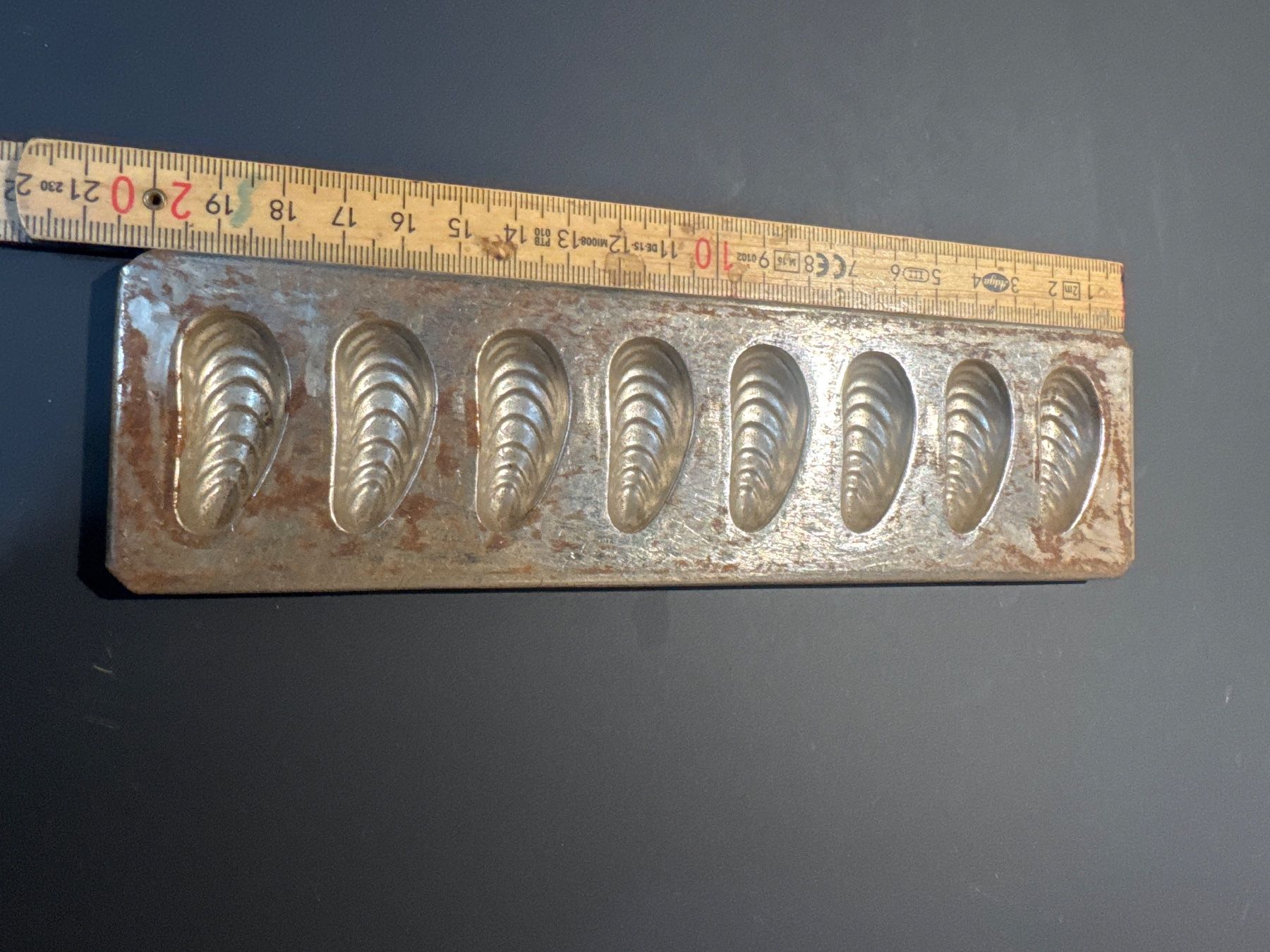 Teglie da forno: Plaqué chocolat ancien coquillage moule – Usato da Lajoux JU venduto da Briard0