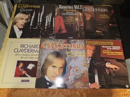 Richard Clayderman 6 Schallplatten - Neuw. Alben gem. Foto