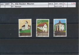 2001 FL, "Alte Bauten: Mauren", ET - Stempel