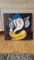 Canvas painting Ganesha artwork modern style new condition