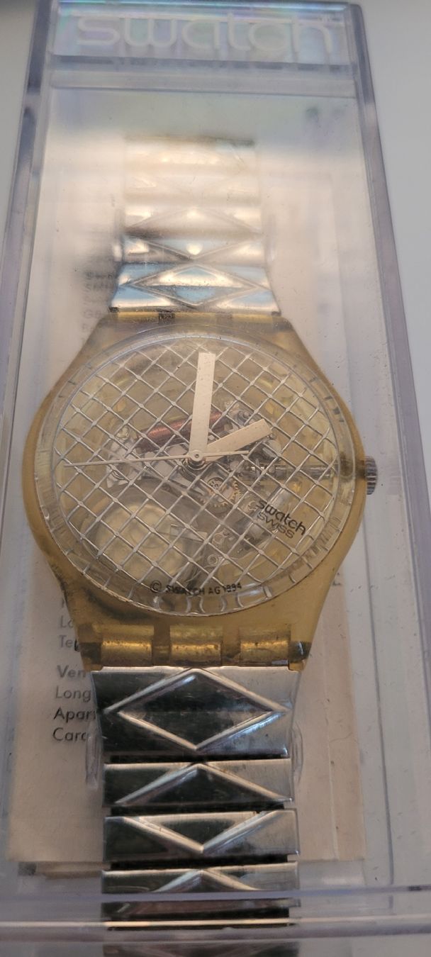 Swatch Orologi: Swatch Gent Flex SILVER NET – Usato da Rüschlikon venduto da Dave830 1
