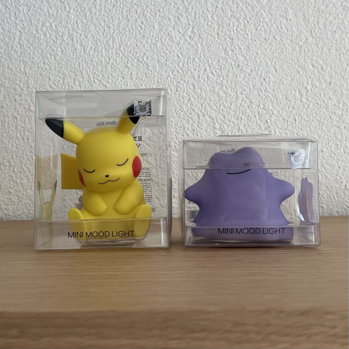 Pokémon Figuren: Pokémon Pikachu Ditto Mini Mood Light – Neu und originalverpackt aus Stäfa von