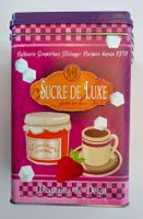 Blechdose "Sucre de Luxe" mit Bügelverschluss ab Fr. 6.-