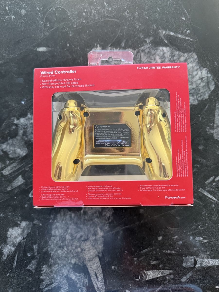 Nintendo Controller: Nintendo Switch Controller Gold - Neu & Originalverpackt – Nuovo e nell'imballaggio originale da Benglen venduto da Evoli_Chan 1