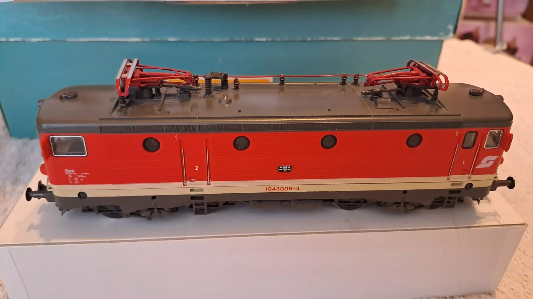 Fleischmann Modellini di ferrovie: Fleischmann öBB e-Lok Analog H0 GL – Usato da Winterthur venduto da Riebeli333 1
