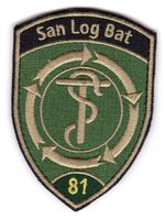 Badge San Log Bat 81 grün