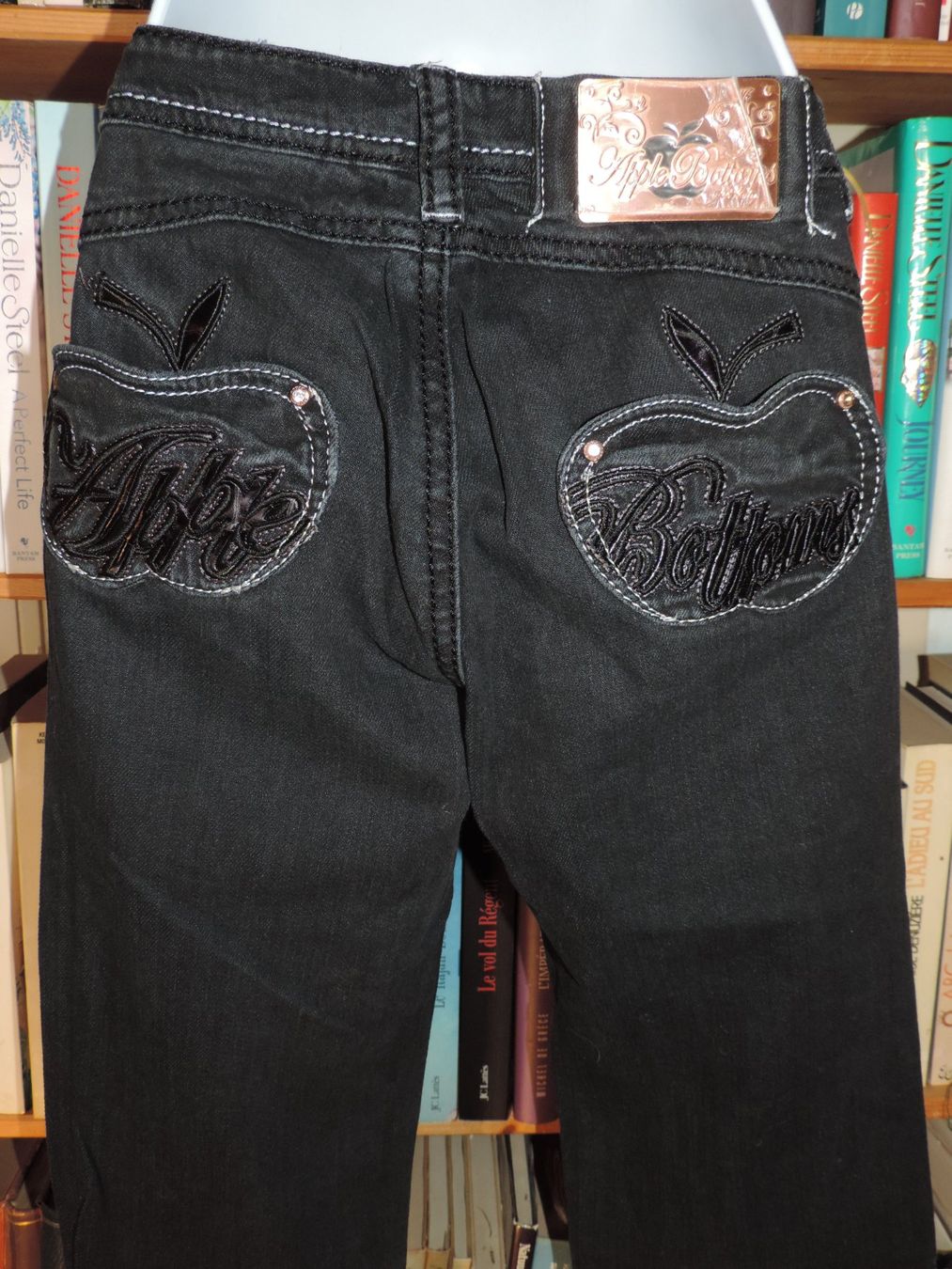 Jeans: jeans noir/gris Apple Bottom – Nuovo (secondo la descrizione) da Genève venduto da Axelle333 1