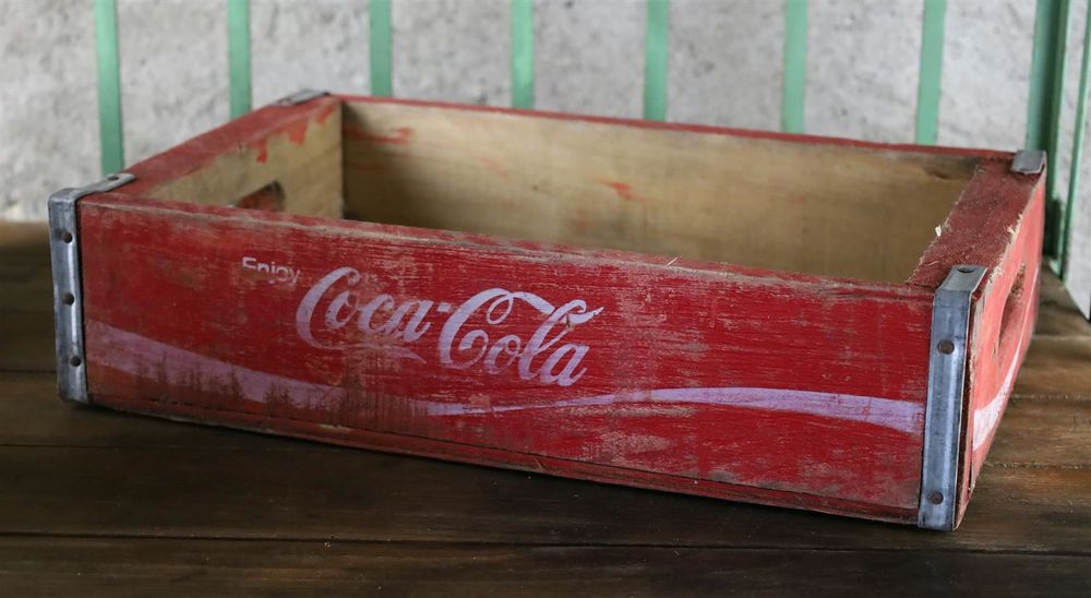 Coca Cola Kiste, Holzkiste, USA