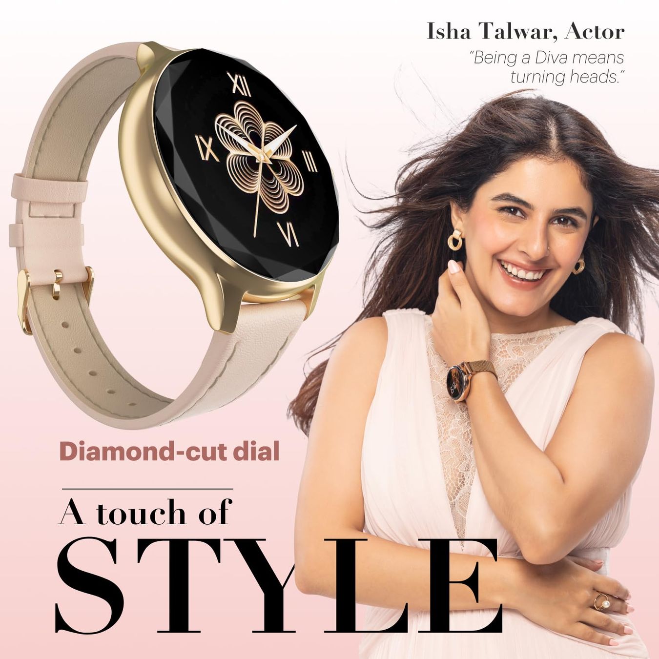 Smartwatch: NoiseFit Diva Smartwatch Pearl White – Nuovo e nell'imballaggio originale da Dietlikon venduto da Salesmax 6