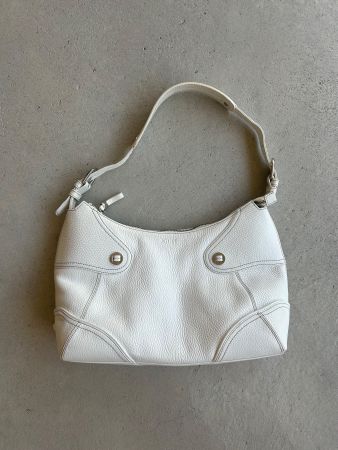 Joop Handtasche/Schultertasche Echtleder weiss