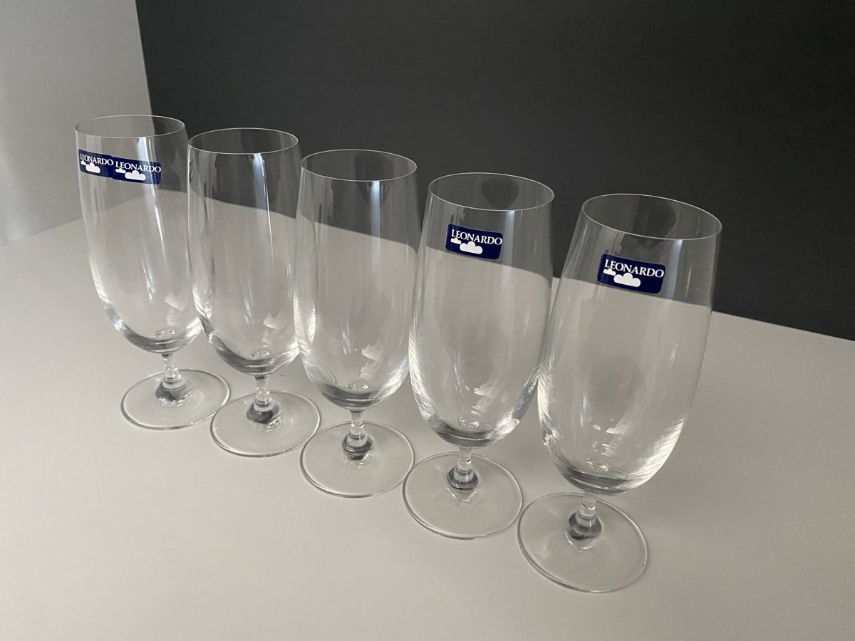 Gläser: 5 Leonardo Biergläser neu 🍻 – Neu (gemäss Beschreibung) aus Hergiswil LU von FcMalkov 1
