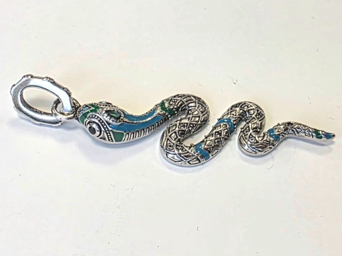 Anhänger: Schlange Anhänger Silber 925 – Neu (gemäss Beschreibung) aus Madetswil von triforuz