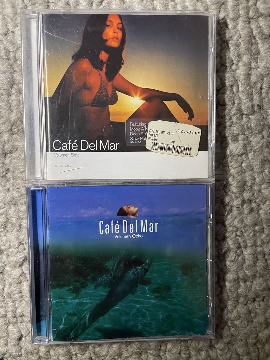 CD: 2x Café Del Mar (Siete+Ocho) – Usato da Reinach AG venduto da trigger7811
