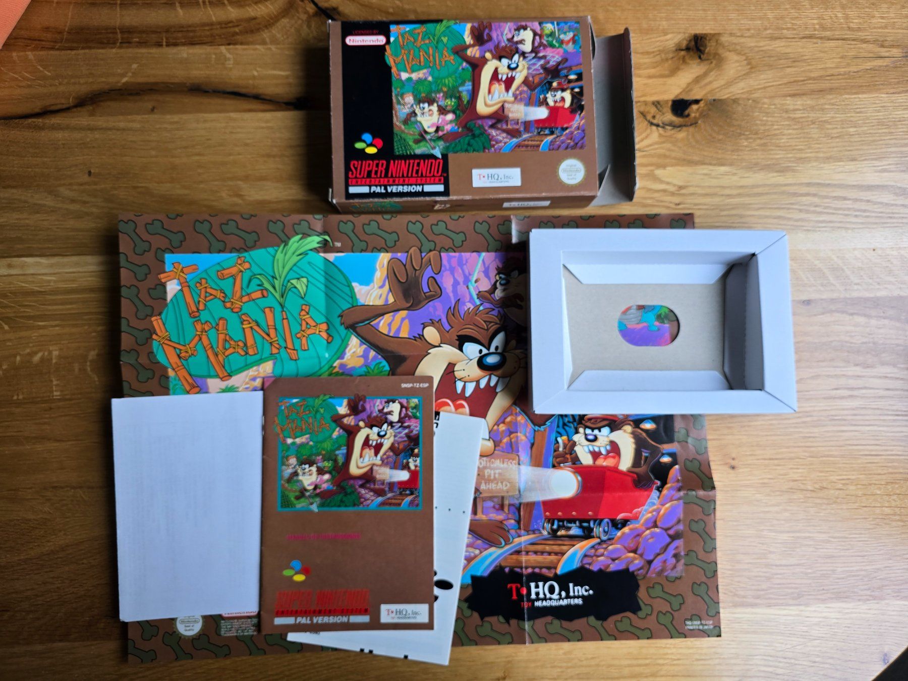 Nintendo Giochi: SNES/Taz Mania/ Nur OVP – Usato da Sursee venduto da Elian91