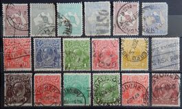 Australien Lot mit alten Werten XXVIII