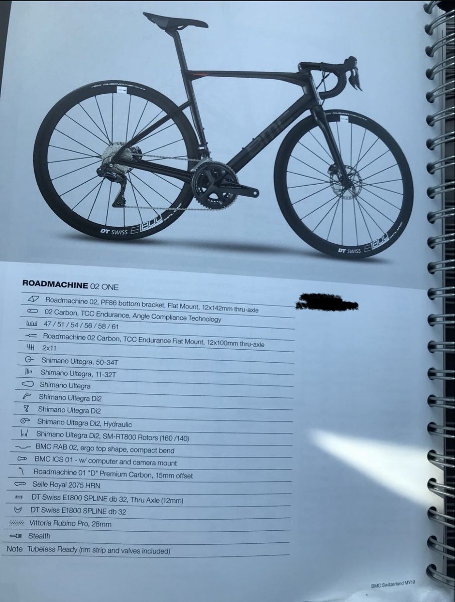 BMC Biciclette: BMC Roadmachine 02 ONE - Size 58 – Usato da Silvaplana venduto da SkoCats1 9