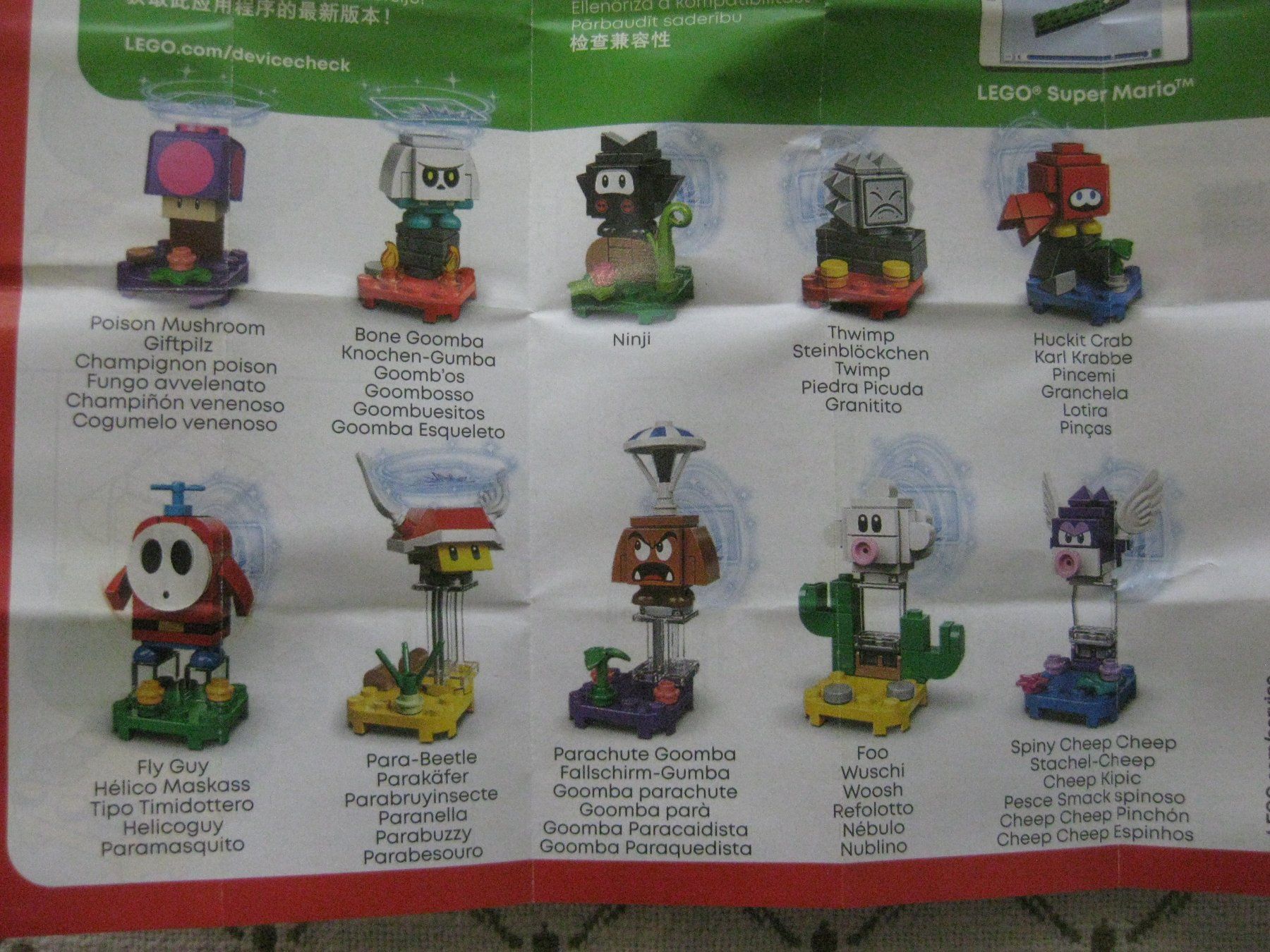 Lego Kit di costruzioni: LEGO Super Mario Serie 2 / Character Nr: 9 Foo Wuschi – Nuovo (secondo la descrizione) da Münchenbuchsee venduto da suisse-schweiz 4