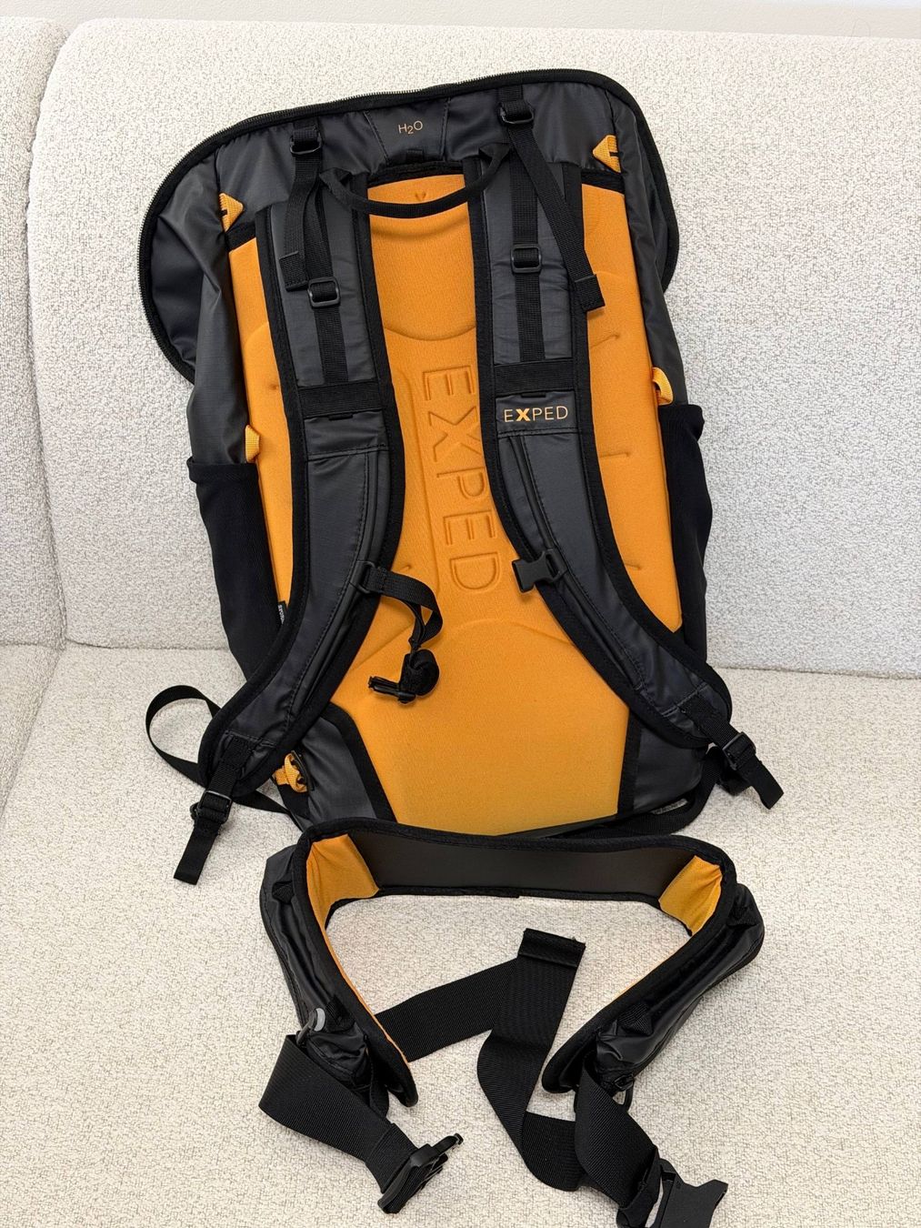 Exped Zaini: Exped Impulse 20 Rucksack, schwarz, gebraucht 20l – Usato da Zürich venduto da mats_148 5