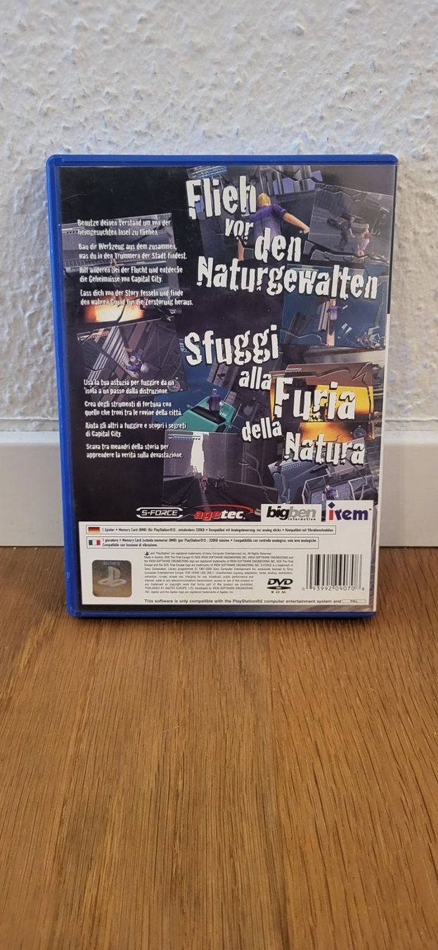 Sony Giochi: PS 2 - SOS The Final Escape – Usato da Münsingen venduto da DigitaleSpielecke 1
