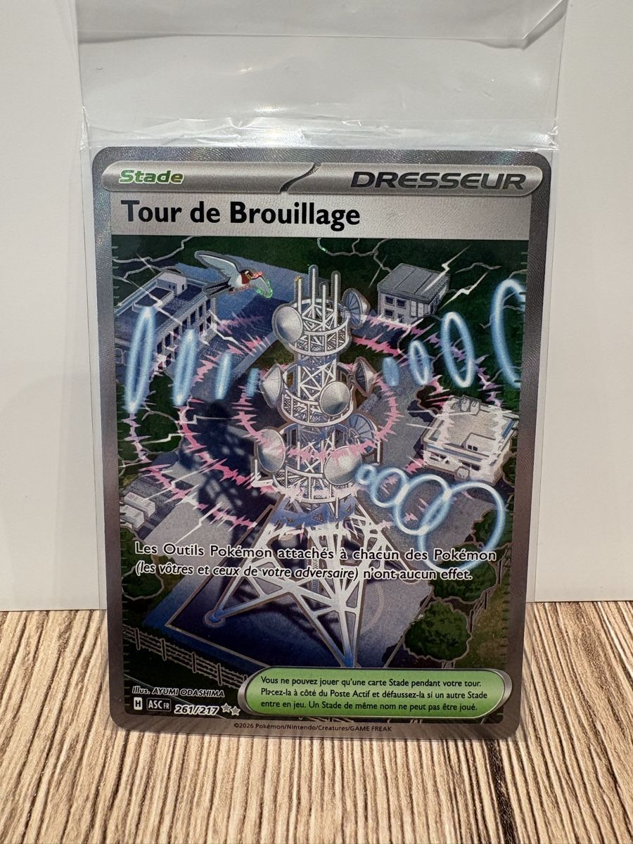 Pokémon Carte collezionabili: Tour de Brouillage#261 /FULL ART/MINT /FR – Nuovo (secondo la descrizione) da Orsières venduto da Arnodrg
