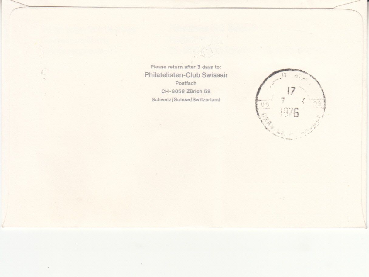 Tutti i francobolli: SLH RF 76.10 a  Genève-Oran – Usato da Bürglen TG venduto da StampGraf 1